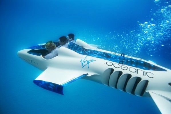 DeepFlight Merlin: ein Dreisitzer-Caprio - maßgeschneidert für Sir Richard Branson (DeepFlight)