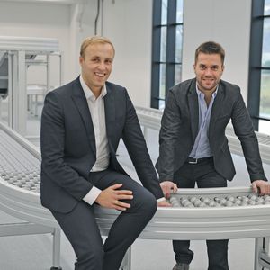 Die beiden Gründer des Start-ups Avancon: Denis Ratz und Daniele Gambetta.