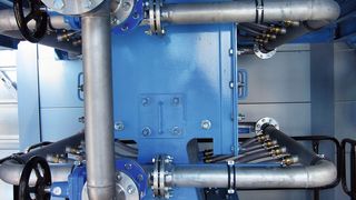 Die strömungsoptimierte, neu entwickelte zweistufige Metso Venturi-Kehle setzt neuen Standard in der nassen Reinigung (Bild: Metso)