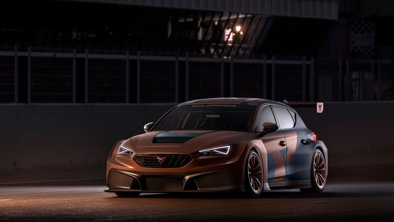 Der 250 kW/340 PS starke Cupra Leon Competition soll bei den TCR-Serien und Langstreckenrennen an den Start gehen. (Bild: Cupra)