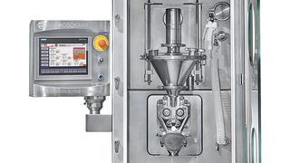 Der Pharmapaktor der Baureihe C 80 kann sowohl kontinuierlich als auch batchweise betrieben werden. (Hosokawa Apline)