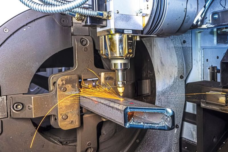 Moderne Lasersysteme für Stahlbearbeitung bei Klöckner Metals Germany
