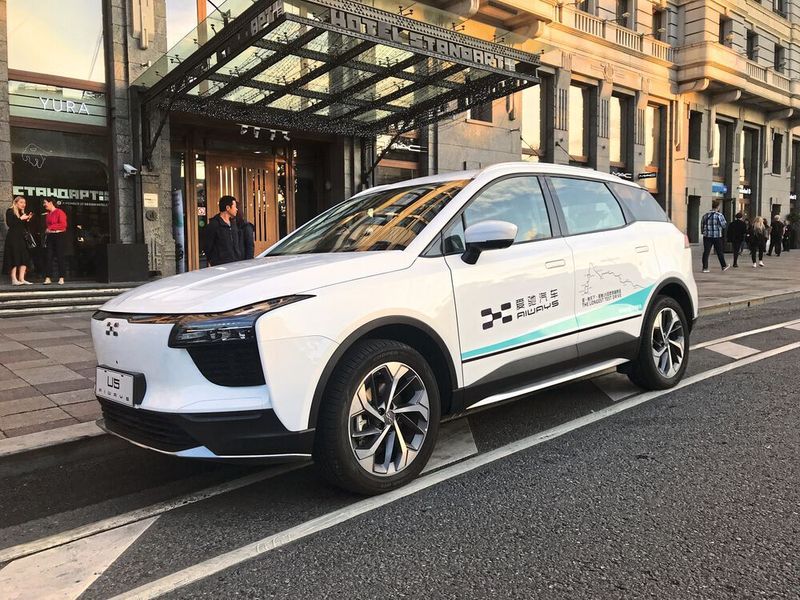 Nach Deutschland soll der Stromer ab April 2020 kommen. (Aiways)