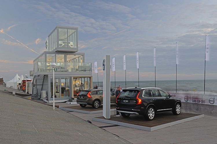 Die höchste Ausbaustufe des Forums ist dreistöckig, wobei nur zwei Etagen begehbar sind. (Foto: Volvo)