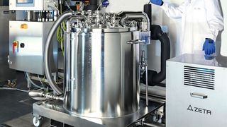 Der neue Behälter: Schafft bis -85 °C und ist deshalb für sensible Proteine besonders geeignet.  (www.derkrug.at,2017)