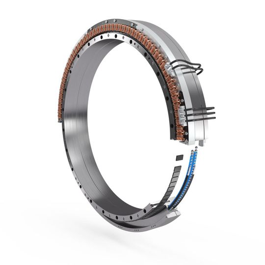 Franke Drehverbindung mit segmentiertem Direktantrieb(Bild:  Franke GmbH)