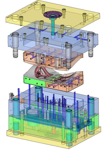 Schnell zu gebrauchen: In wenigen Wochen stand die Konstruktion für die Werkzeuge mit dem neuen CAD/CAM-System CimatronE. (Archiv: Vogel Business Media)