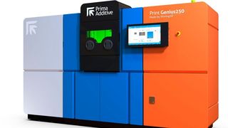 Der Bauraum der SLM-Maschine  Print Genius 250 von Prima Additive ist 262 mm × 262 mm × 350 mm groß. (Prima Additive)