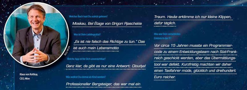 Klaus von Rottkay, CEO, Nfon (IT-Business)