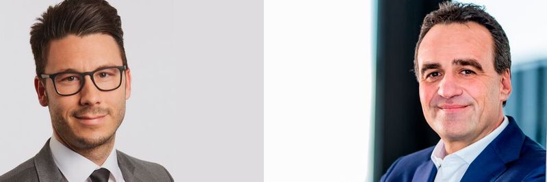 Marcus Adä (r.), Regional Director DACH bei Exclusive Networks, hat Andreas Litric als Director Vendor Management für den deutschen Markt verpflichtet.(Bild:  Exclusive Networks)