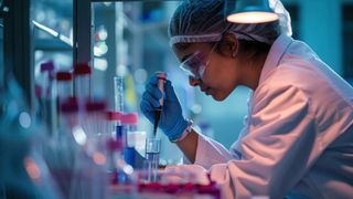 Das Projekt „R2U-Tox-Assay“, unter Koordination des Fraunhofer IBMT, verfolgt das Ziel, innovative Toxizitätsassays basierend auf humanen Zellsystemen zu entwickeln. (©Immersive Dimension – stock.adobe.com)