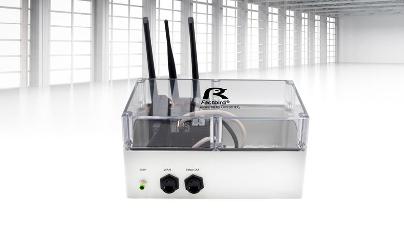 Mit Factbird in Verbindung mit Omron-Steuerungen können Hersteller Fertigungsdaten sammeln und analysieren.(Bild: Omron)