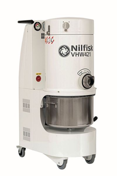Der Industriesauger VHW421 ist GMP-konform und dank seiner modularen Bauweise leicht zu reinigen und zu desinfizieren. (Bild: Press'n'Relations)