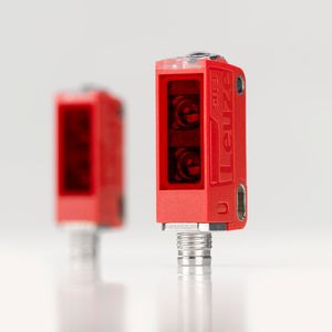 Grâce à son boîtier extrêmement compact à faible encombrement, l'ODT3CL1-2M peut être utilisé dans un grand nombre d'application diverses.(Source :  Leuze AG)