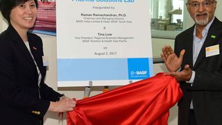 (From left) Tina Low, Vice President, BASF Nutrition & Health Asia Pacific, and Raman Ramachandran, Head South Asia and Chairman and Managing Director, BASF India (BASF)