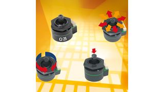 Joystick, Encoder und Druckschalter in einer Einheit. (Copal)