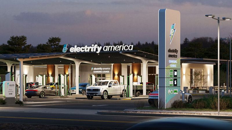 VW orientiert sich in den USA am klassischen Tankstellen-Layout. (Bild: VW)