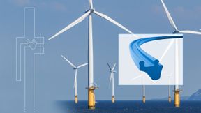 Für den Einsatz in Windkraftanlagen liefert das neue LCM-Extrusionsverfahren hochpräzise Profile, die extreme Spaltbewegungen und mechanische Lasten über eine Betriebsdauer von mehr als 35 Jahren zuverlässig kompensieren. (Bild: Freudenberg Sealing Technologies)