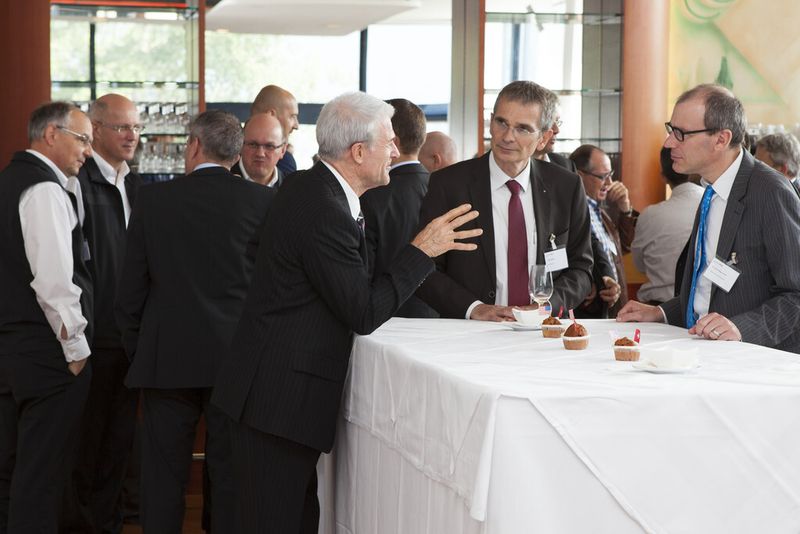 Das Swissmem Symposium bietet eine gute Gelegenheit neue Kontakte zu knüpfen und bestehende zu pflegen. (Bild: Swissmem)
