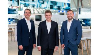 Das neue Emag-Fürhrungstrio: Dr. Mathias Klein Chief Sales Officer (CSO), Dr. Heinz-Jürgen Prokop Chief Executive Officer (CEO), Sven Hartwich Chief Financial Officer (CFO) (v.l.n.r.). (Bild: Emag)