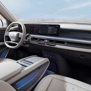 Innen haben bis zu sieben Personen Platz.(Bild:  Kia)