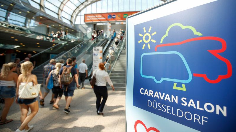 Der Caravan-Salon lockt die Camping-Gemeinde nach Düsseldorf.(Bild:  Messe Düsseldorf)