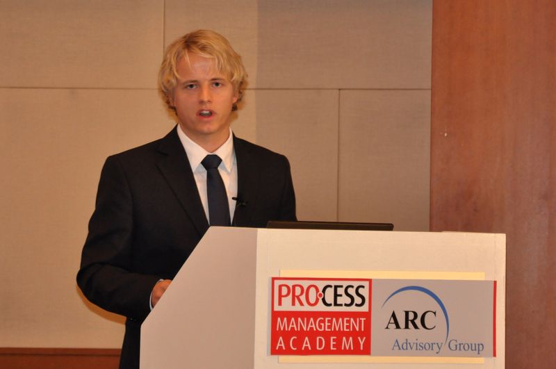 Tino Mittelmeier, Siemens, nannte einige Beispiele, wie Anwender in der Prozessindustrie ihre Energieeffizienz optimieren können.  (Bild: M.Henig/PROCESS)