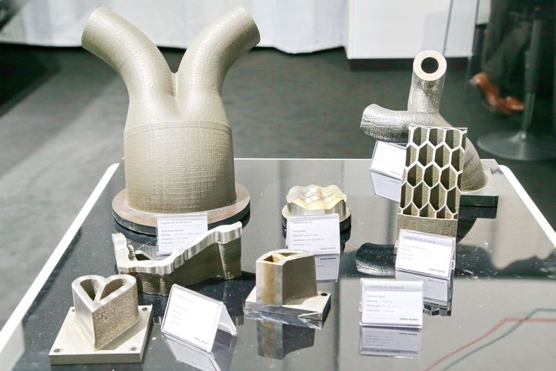 Produktbeispiele für die additive Fertigung. (Anne Richter, SMM)