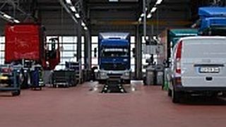 Die Nfz-Werkstatt von Auto-Müller bietet Platz für alle Marken. (Foto: Rosenow)