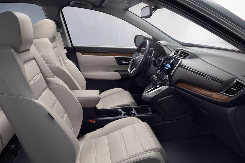 Ein Blick in den Innenraum des US-amerikanischen CR-V. (Honda)