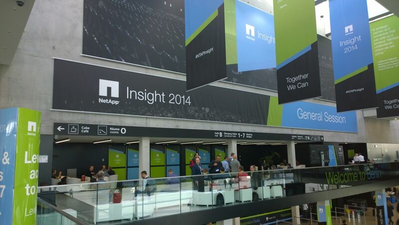 Die NetApp Insight 2014 fand im CityCube in Berlin statt. Erstmals waren neben Partnern und Entwicklern auch Kunden eingeladen. (Bild: IT-Business)