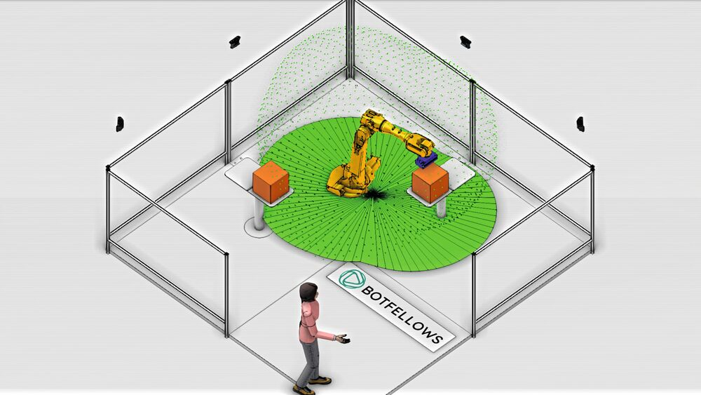 Robotik-Software macht Schutzzäune überflüssig