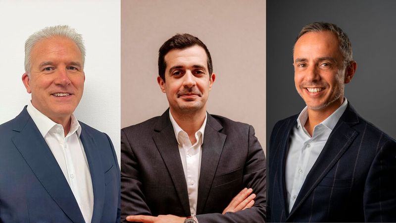 Cloudera stärkt das Führungsteam in Europa: Jens Luebben (l.) wird RVP für Deutschland und Österreich, Nektarios Makris wird RVP für Central and Eastern Europe und Yari Franzini (r.) leitet die Region South, Central & Eastern Europe. (Bild:  Cloudera)