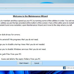 Puran Utilities kann über einen Assistenten mehrere Aufgaben zur Optimierung vornehmen.(Bild:  Joos - Puran Software)