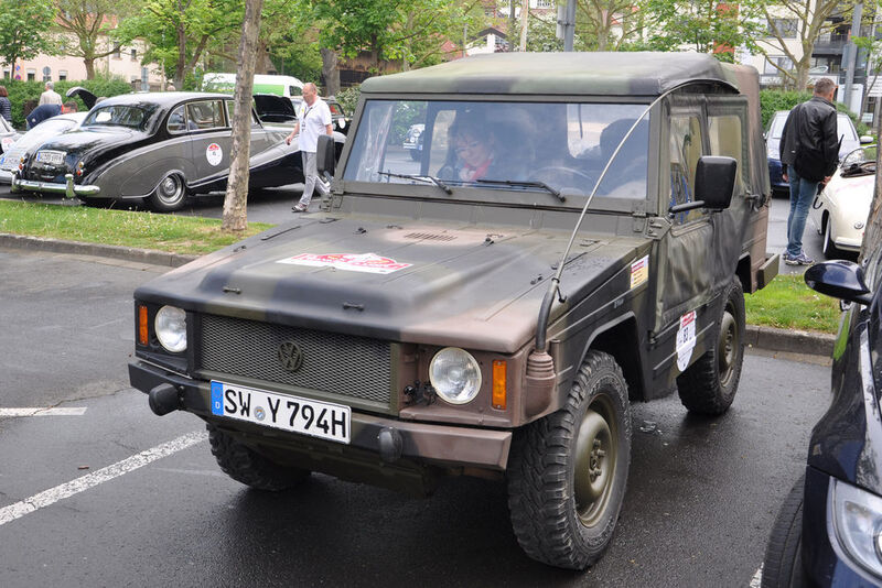 Er startete mit einem VW Iltis aus dem Jahr 1979. (Foto: Grimm/Dominsky)
