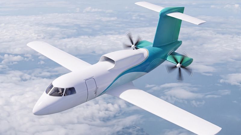 Morpheus (HAW Hamburg) ist ein hochinnovatives hybridelektrisches Experimentalflugzeug, das gezielt auf die Erforschung von Morphing Wings und hybrider laminarer Strömungskontrolle (HLFC) ausgerichtet ist. Die Kombination aus formvariablen Flügeln, aktiver Grenzschichtkontrolle und einem aerodynamisch ungestörten Flügel ermöglicht ein besonders hohes Forschungspotenzial für zukünftige energieeffiziente Elektroflugzeuge. Als Antrieb dient ein serieller wasserstoffelektrischer Hybrid aus 250-kW-PEM-Brennstoffzelle und Batterie, wobei Flüssigwasserstoff zusätzlich für das thermische Management genutzt wird.  (Bild: HAW Hamburg/Morpheus)