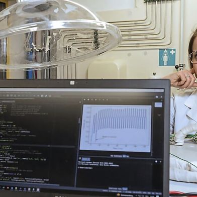 Merit Bodner vom Institut für Chemische Verfahrenstechnik und Umwelttechnik der TU Graz. (Bild: Helmut Lunghammer/ TU Graz)