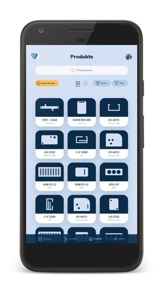 Über die Vathos-App werden dem Roboter neue Produkte beigebracht. (Vathos GmbH)