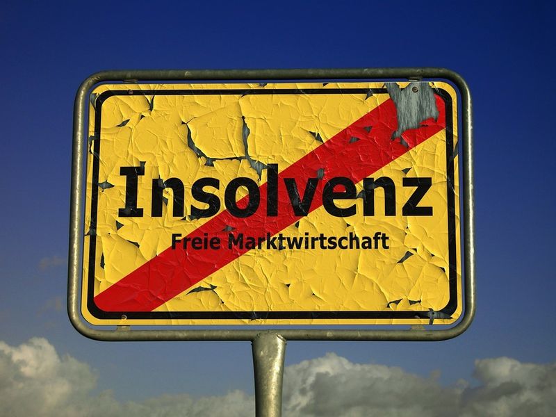 Weniger Wachstum, mehr Insolvenzen: Die Prognose des Kreditversicherer Euler Hermes ist für Deutschland nicht positiv. (Bild: geralt/Pixabay)