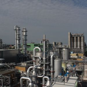Neue Produktionsanlage für Polyoxymethylen (POM) von Ticona im Industrie Park Höchst 