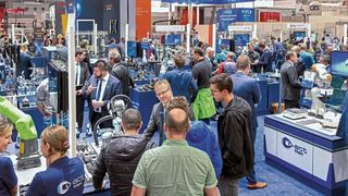 Der Wunsch von Ausstellern und Besuchern: zukunftsorientierte Automatisierungsprojekte face to face voranbringen. (P. E. Schall GmbH & Co. KG)