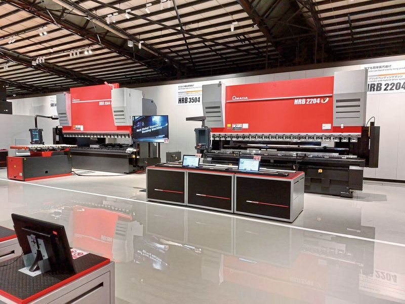 Impressionen des Amada Global Innovation Center (AGIC) in Isehara (Japan). (Bild: VCG/Finus)