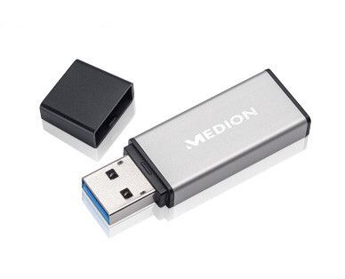 Der 64-Gigabyte-USB-3.0-Stick Medion P81165 schlägt mit 19,99 Euro zu Buche. (Bild: Aldi Süd)