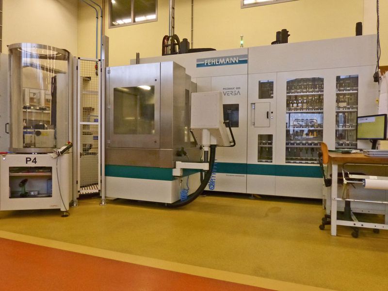 Mit der Versa 825 von Fehlmann hat man mittlerweile in zwei Schichten inklusive mannloser Zeiten, die 5000 Maschinenstunden im Jahr erreicht. (Fehlmann)