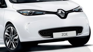 Die modellgepflegte Version des Renault Zoe wird auf dem Genfer Autosalon präsentiert. (Renault)