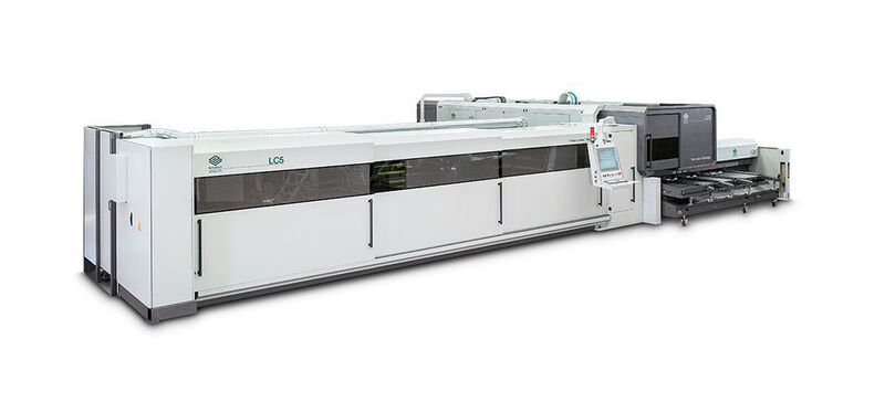 Das Laserschneiden sowohl von Rohren als auch von Blechen ermöglicht die LC5 von Adige-Sys. (BLM)