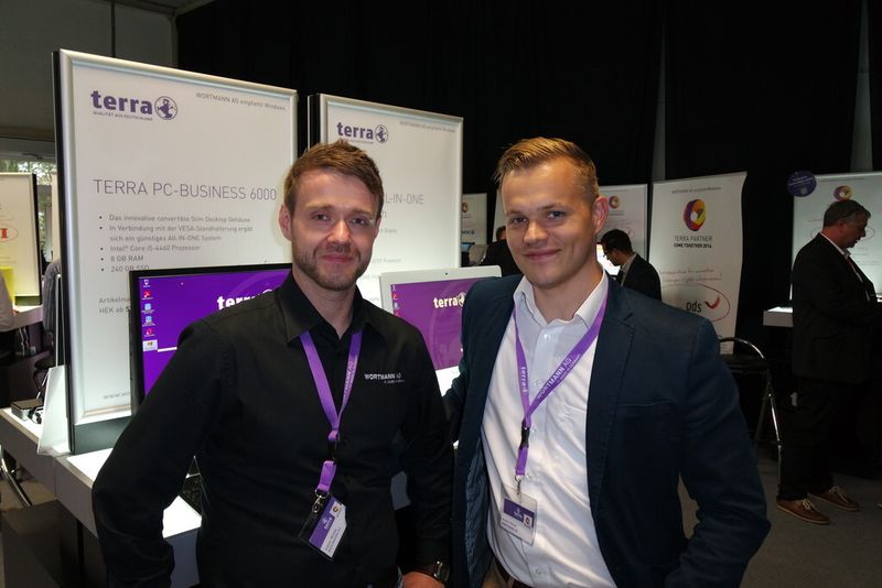 (l.) Viktor Wiebe und Andre Hetzel (Wortmann) (IT BUSINESS)