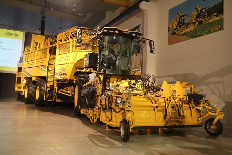 Zuckerrübenerntemaschine vom Typ Tiger. (Bild: Itasse)