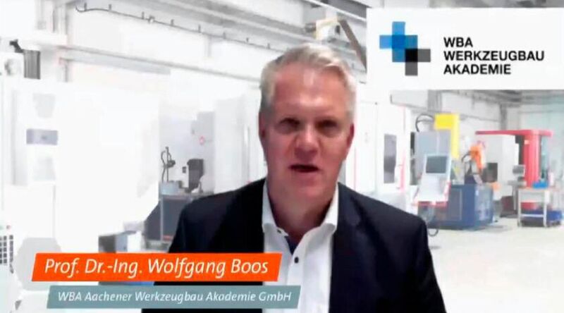 Wolfgang Boos founded the Werkzeugbau Akademie ten years ago. He wants to point out trends and offer support to the industry through consulting and further education.