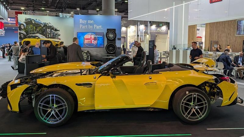 Auch Mercedes Used Parts and Services ist auf der Automechanika präsent.  (Bild: Rosenow / VCG)